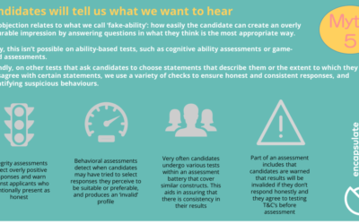 Disproving the myths about Psychometric assessment: Myth 5